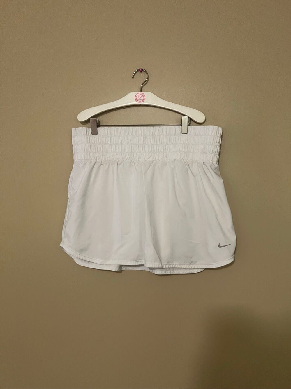 Nike Dri-Fit White Skort Womans Size XL